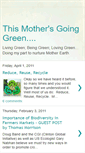 Mobile Screenshot of mothersgoinggreen.blogspot.com