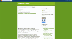 Desktop Screenshot of pakistaninside.blogspot.com