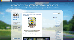 Desktop Screenshot of deporteyvida-santiagoendara.blogspot.com