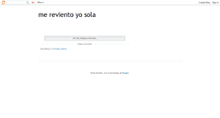 Desktop Screenshot of merevientoyosola.blogspot.com
