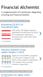 Mobile Screenshot of financial-alchemist.blogspot.com