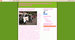 Desktop Screenshot of cooperativadetaxilospatriotas.blogspot.com