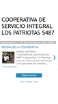 Mobile Screenshot of cooperativadetaxilospatriotas.blogspot.com