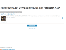 Tablet Screenshot of cooperativadetaxilospatriotas.blogspot.com