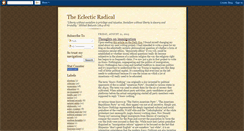 Desktop Screenshot of eclecticradical.blogspot.com