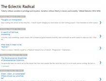 Tablet Screenshot of eclecticradical.blogspot.com