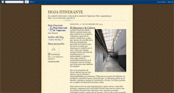 Desktop Screenshot of hojaitinerantedevalparaiso.blogspot.com