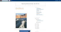 Desktop Screenshot of meyerhofferbunch.blogspot.com