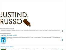 Tablet Screenshot of justindavidrusso.blogspot.com
