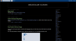 Desktop Screenshot of molecularclouds.blogspot.com