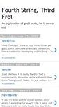 Mobile Screenshot of fourthstringthirdfret.blogspot.com