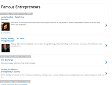 Tablet Screenshot of famousentrepreneurs.blogspot.com