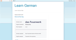 Desktop Screenshot of germandaily.blogspot.com