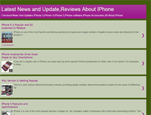 Tablet Screenshot of iphoneupdates2.blogspot.com