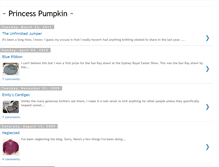 Tablet Screenshot of princesspumpkin.blogspot.com