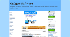 Desktop Screenshot of gadgetsoft.blogspot.com
