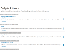 Tablet Screenshot of gadgetsoft.blogspot.com