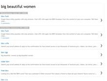 Tablet Screenshot of big-beautiful-women0.blogspot.com