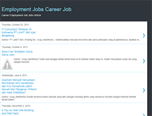 Tablet Screenshot of employment-careerjob.blogspot.com