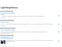 Tablet Screenshot of lightweightheavy.blogspot.com