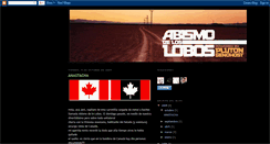 Desktop Screenshot of abismodeloslobos.blogspot.com