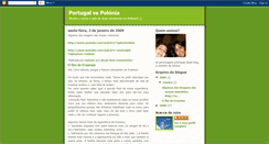 Desktop Screenshot of portugalvspolonia.blogspot.com