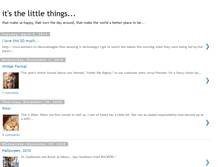 Tablet Screenshot of annie-itsthelittlethings.blogspot.com