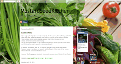 Desktop Screenshot of mustardseedkitchen.blogspot.com