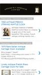Mobile Screenshot of antiquecarriageclocks.blogspot.com