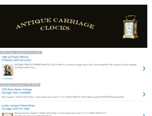 Tablet Screenshot of antiquecarriageclocks.blogspot.com