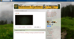 Desktop Screenshot of cyclismomachismo.blogspot.com