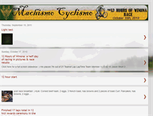 Tablet Screenshot of cyclismomachismo.blogspot.com