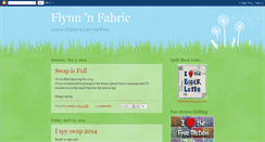 Desktop Screenshot of flynnnfabric.blogspot.com