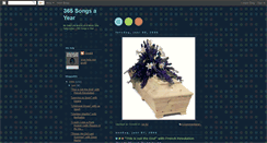 Desktop Screenshot of 365songs.blogspot.com