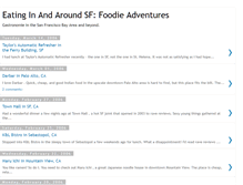Tablet Screenshot of eatingadventures.blogspot.com
