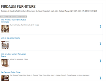 Tablet Screenshot of firdausifurniture.blogspot.com