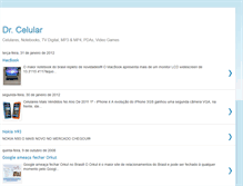 Tablet Screenshot of drcelular.blogspot.com