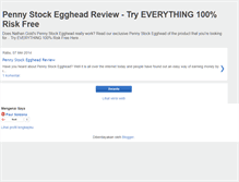 Tablet Screenshot of pennystockegghead14.blogspot.com
