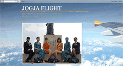 Desktop Screenshot of jogjaflight.blogspot.com