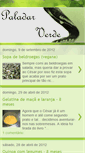 Mobile Screenshot of paladar-verde.blogspot.com