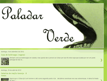 Tablet Screenshot of paladar-verde.blogspot.com