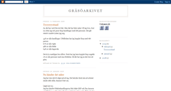 Desktop Screenshot of grasoarkivet.blogspot.com