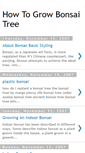 Mobile Screenshot of how-to-grow-bonsai-tree.blogspot.com