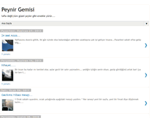 Tablet Screenshot of peynirgemisi.blogspot.com