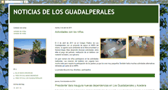 Desktop Screenshot of noticiasguadalperales.blogspot.com