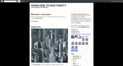 Desktop Screenshot of fromheretonocturnity.blogspot.com