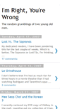 Mobile Screenshot of imright-urwrong.blogspot.com