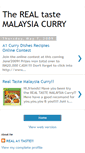 Mobile Screenshot of a1realtastecurry.blogspot.com