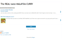 Tablet Screenshot of a1realtastecurry.blogspot.com