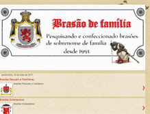 Tablet Screenshot of brasoesarteheraldica.blogspot.com